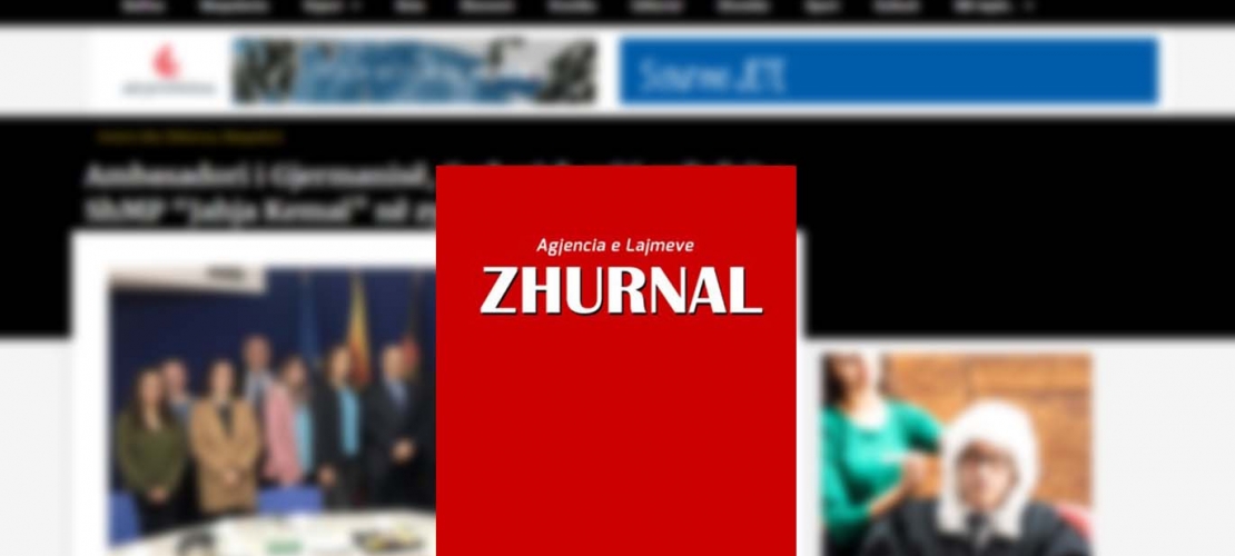 ZHURNAL.MK | Ambasadori i Gjermanisë, Gerberich priti nxënësit e ShMP “Jahja Kemal” në zyrën e tij