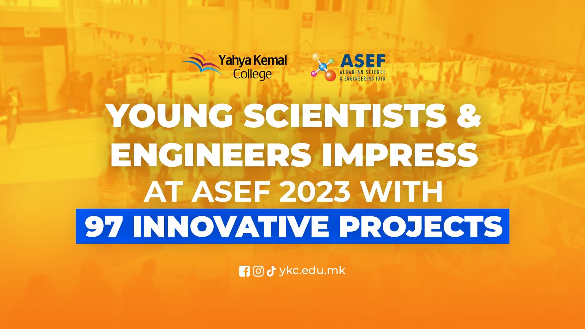 Young Scientists and Engineers Impress at ASEF 2023 with 97 Innovative Projects
